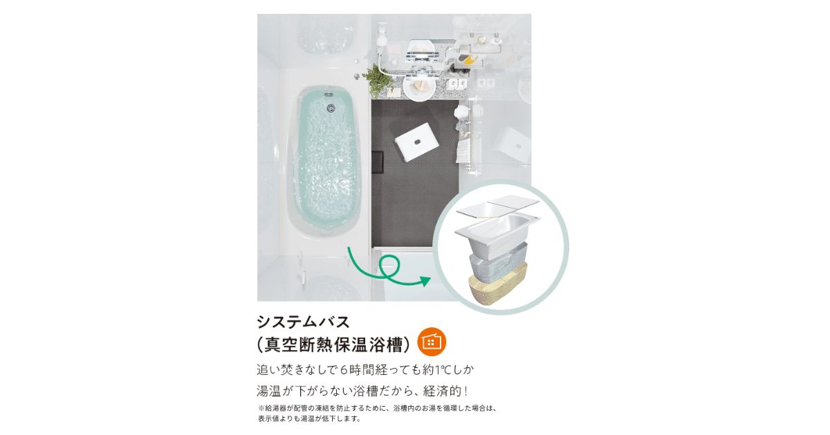 ハグミーシステムバス