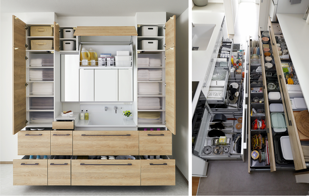 一条工務店平屋の収納