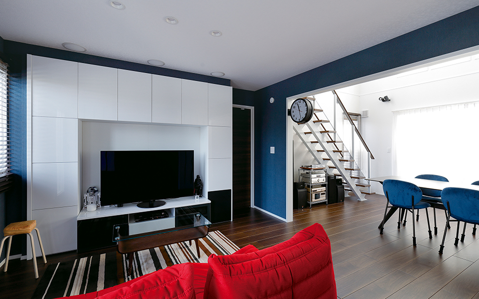 一条工務店の家のフローリング