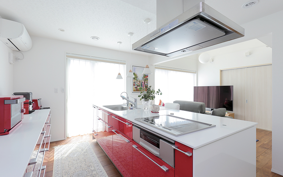 一条工務店の家のキッチン