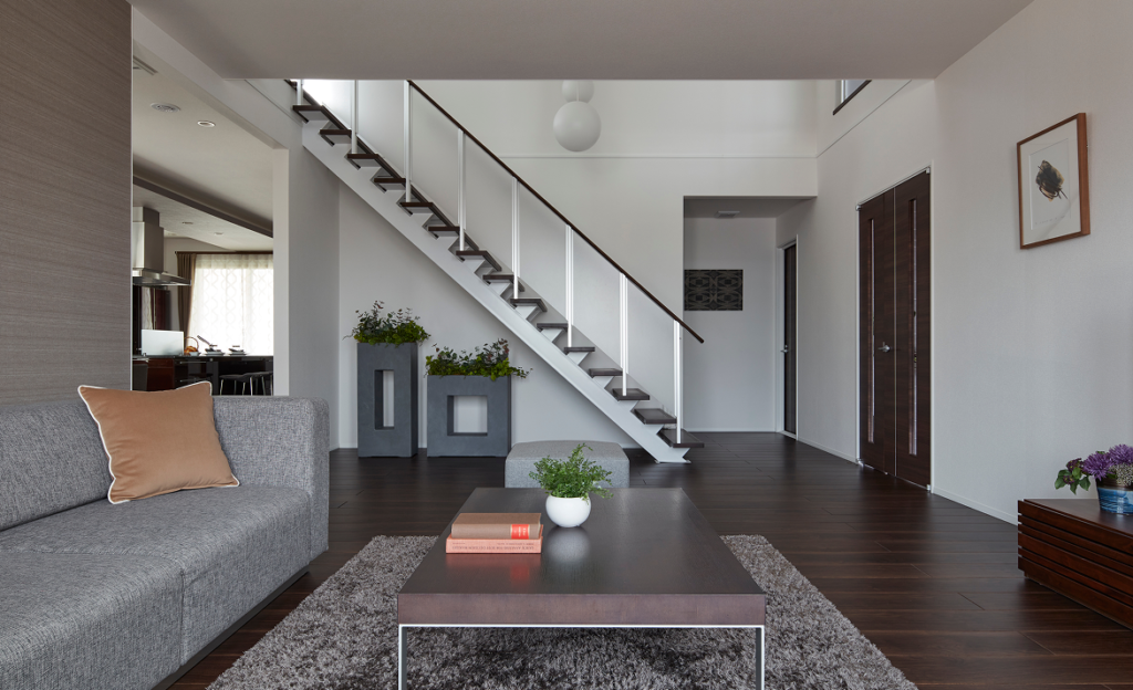 一条工務店の吹き抜けのある家