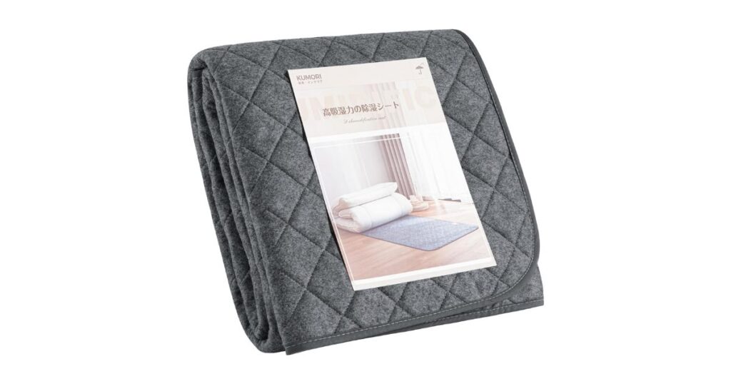 高吸湿力の除湿シート