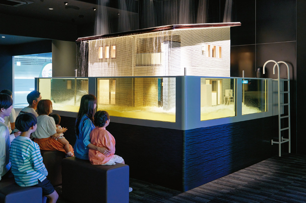 耐水害住宅 1/4スケールモデル