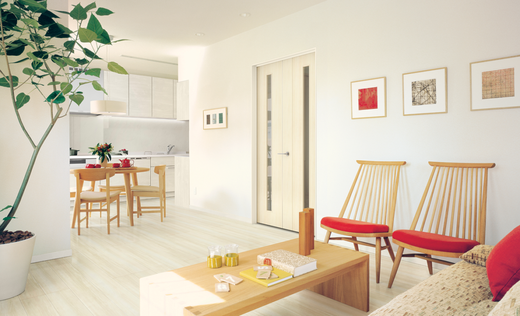 一条工務店アイキューブの内観