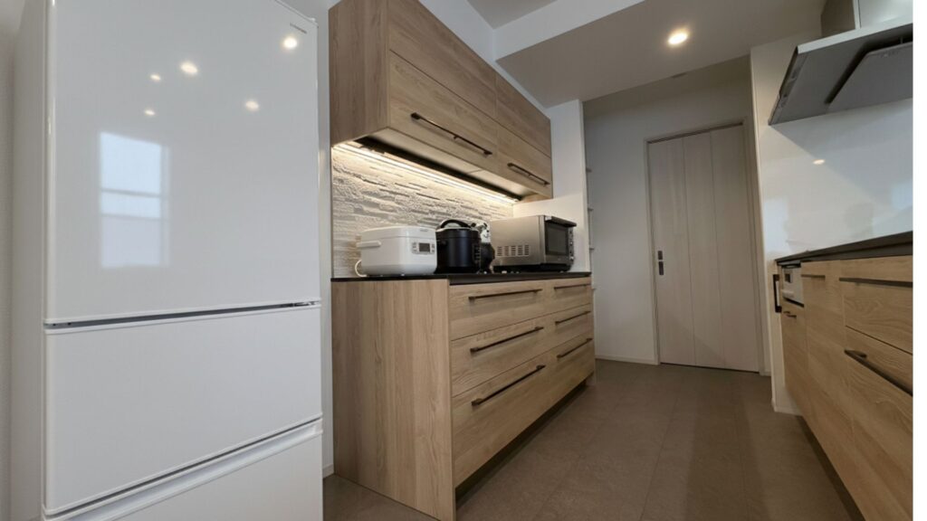 AIでキッチンに家電を配置