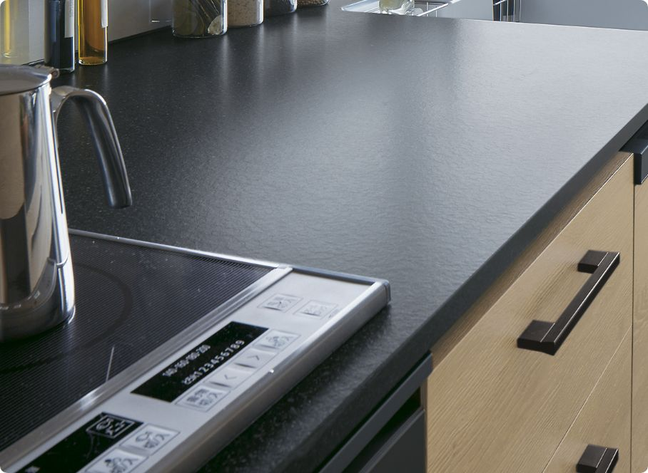 一条工務店グレイスキッチンのグラリオカウンター