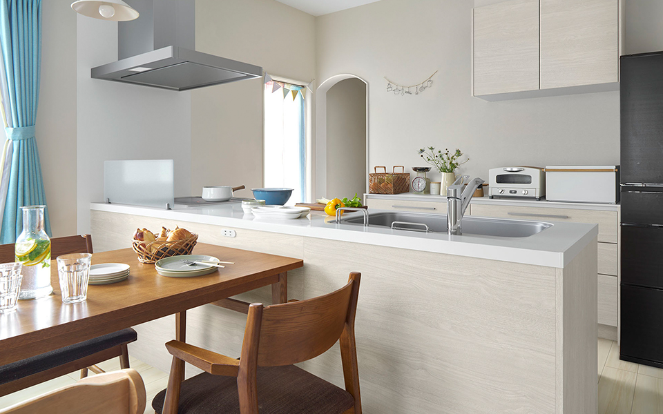 一条工務店の家のキッチン
