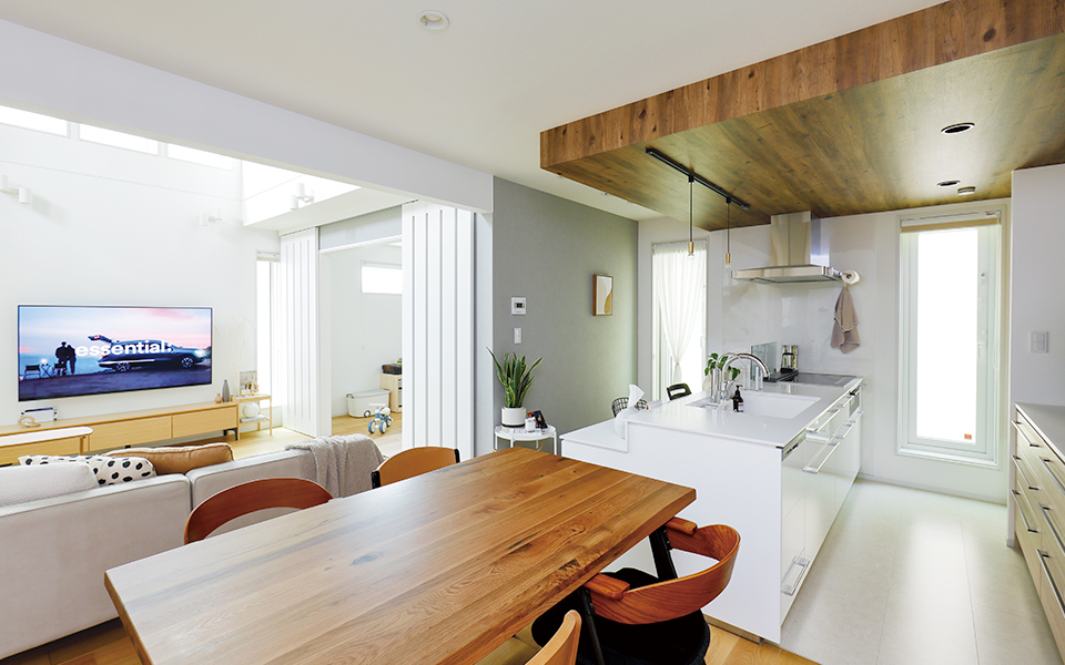 一条工務店の家のキッチン