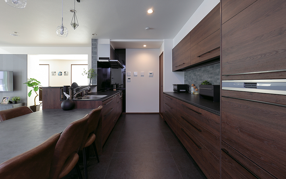 一条工務店グランスマートのキッチン